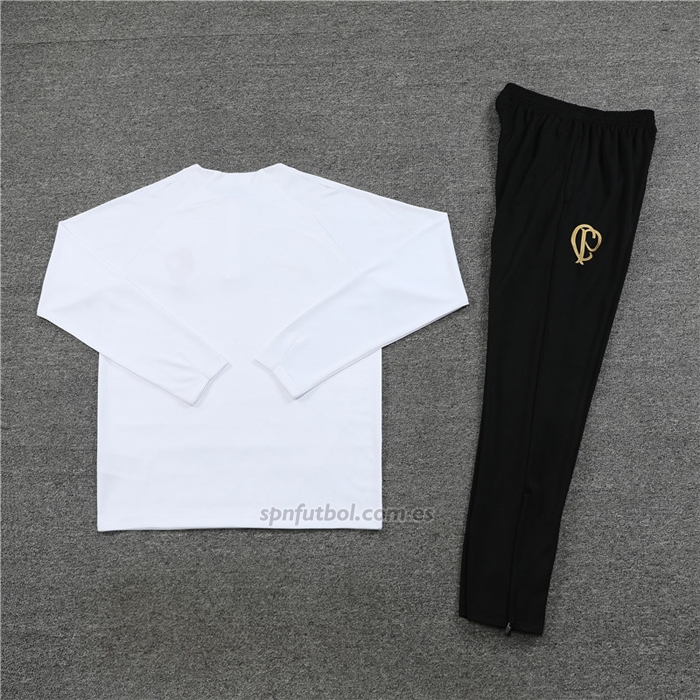 Chandal de Sudadera del Corinthians Nino 2023-2024 Blanco